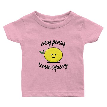 Discover Easy Peasy Lemon Squeezy Baby T-shirts