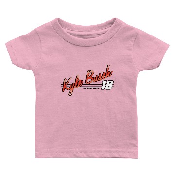Discover Nascar Kyle Busch Script Baby T-shirts