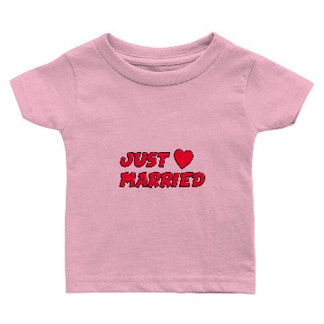 Discover JUST MARRIED Baby T-shirts