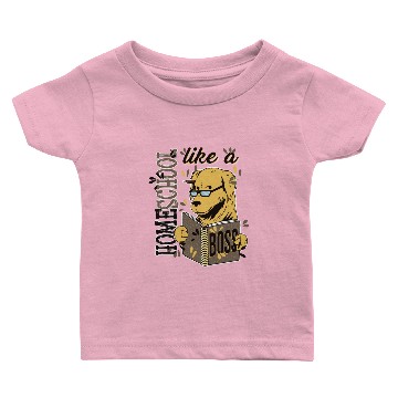 Discover Homeschool like a Chief Student Gift Baby T-shirts