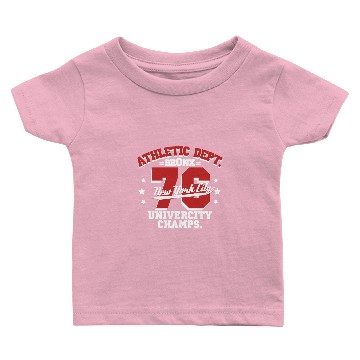 Discover Athletic Dept Bronx 76 Baby T-shirts