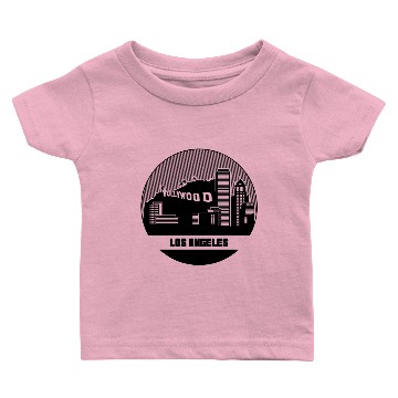 Discover Los Angeles California Skyline Baby T-shirts