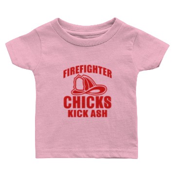 Discover Firefighter chicks kick ash Baby T-shirts