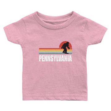 Discover Big Foot Pennsylvania Baby T-shirts