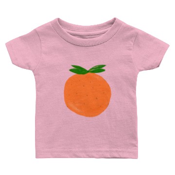Discover Orange fruit Baby T-shirts