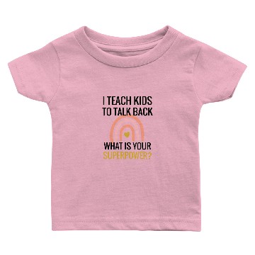 Discover Speech Language Pathologist | SLP Speech Therapist Baby T-shirts