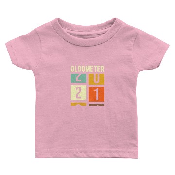 Discover Oldometer 21st Birthday Gift Baby T-shirts