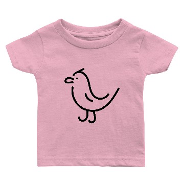 Discover Seagull line art Baby T-shirts