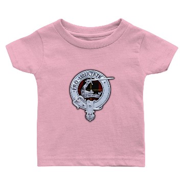 Discover Clan Wallace Crest & Tartan Baby T-shirts