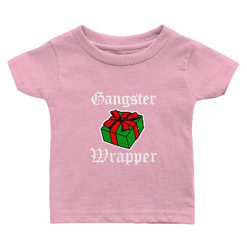 Discover Gangster Wrapper Baby T-shirts Christmas Funny