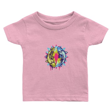 Discover Koi Fish Colorful Baby T-shirts