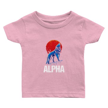 Discover Alpha Wolf Baby T-shirts