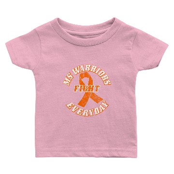 Discover MS Warriors Fight Everyday Baby T-shirts