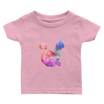 Discover Galaxy Cat Baby T-shirts
