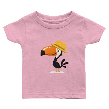 Discover Toucan Ornithologist Bird Watcher Exotic Birds Baby T-shirts