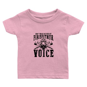 Discover Fire brigade fireman Baby T-shirts