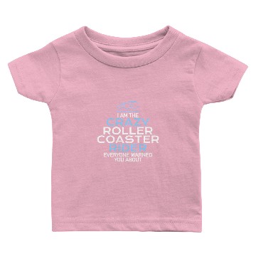 Discover crazy roller coaster rider Baby T-shirts