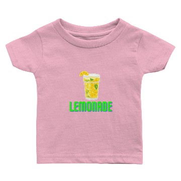 Discover Lemonade drink refresh summer mint citrus orange Baseball Jerseys Baby T-shirts