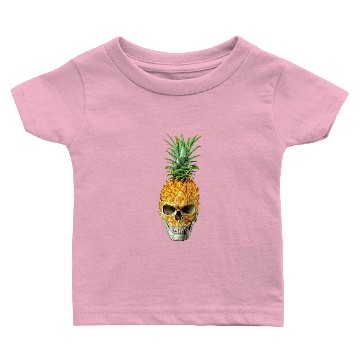 Discover pineapple skull Baby T-shirts