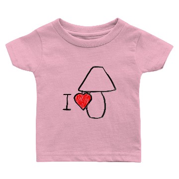Discover I Love Lamp | Simple Minimal Anchorman Design Baby T-shirts