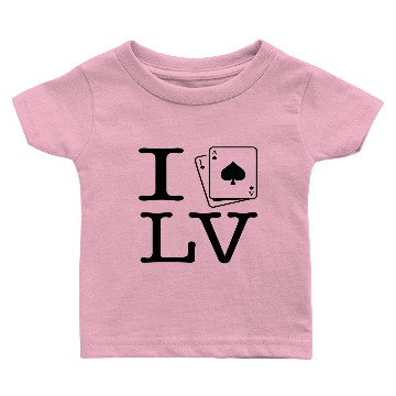 Discover Las Vegas Blackjack Baby T-shirts