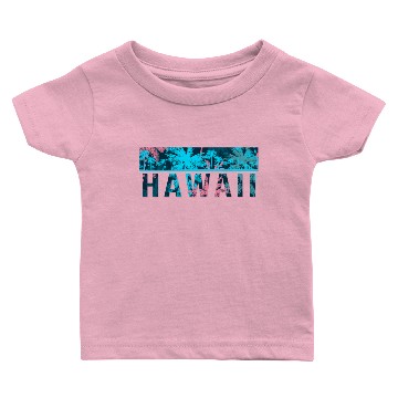 Discover Hawaii Tropic Paradise Baby T-shirts