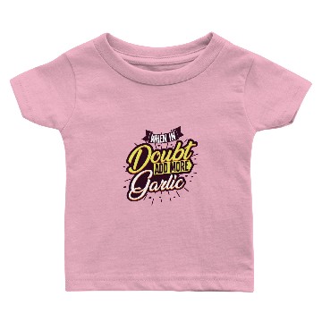 Discover Garlic Chef Kitchen Baby T-shirts
