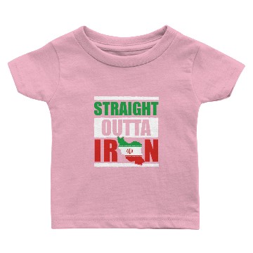 Discover Straight Outta Iran Baby T-shirts