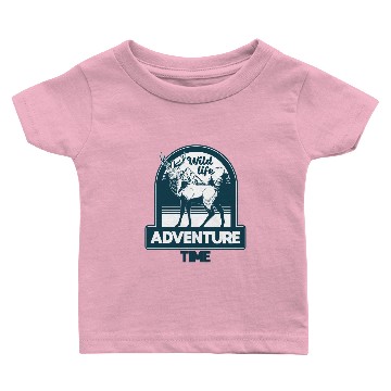 Discover Wild Life Adventure Time Baby T-shirts