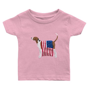 Discover Partriotic Treeing Walker Coonhound Baby T-shirts For