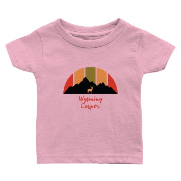 Discover Casper Wyoming Baby T-shirts