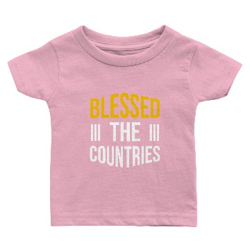 Discover BLESSED THE COUNTRIES Baby T-shirts
