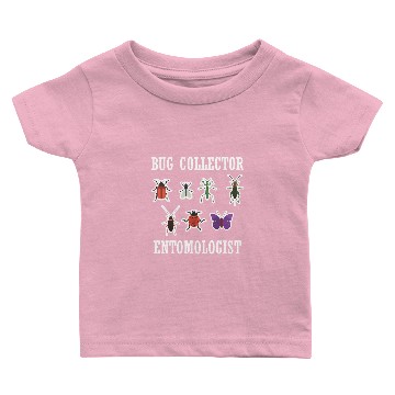 Discover Bug Collector Entomologist Lover Animal Baby T-shirts