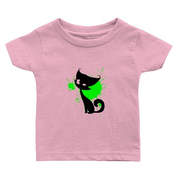 Discover Crazy cat Baby T-shirts