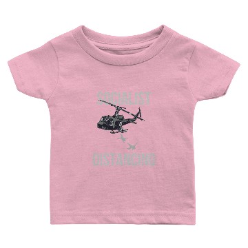 Discover Socialist skydiving-Sky Diving Baby T-shirts