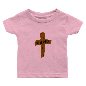 Discover He is Risen bible verse for easter Baby T-shirts