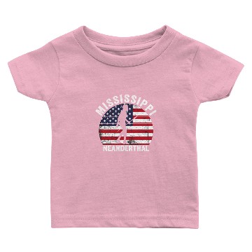 Discover Funny Mississippi Neanderthals Baby T-shirts