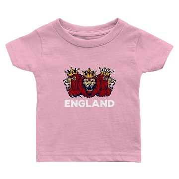 Discover Three Lions Championship Crown Baby T-shirts