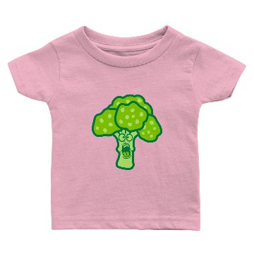 Discover Afraid frightened broccoli Baby T-shirts