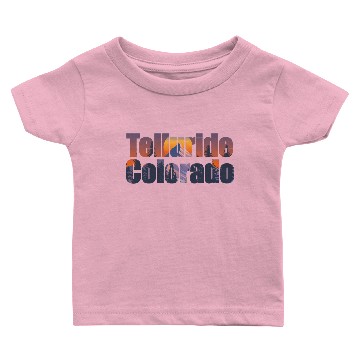Discover Telluride Colorado Baby T-shirts