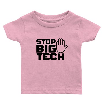 Discover Stop Big Tech Technology Monopoly Antitrust Baby T-shirts