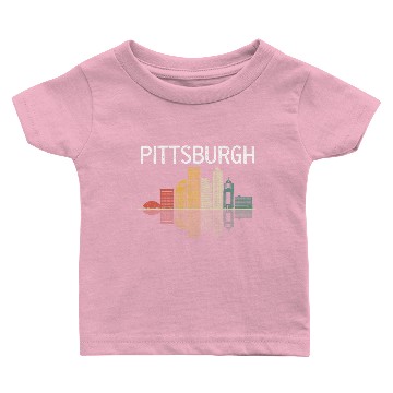 Discover Pittsburgh Pride Parade Hometown Pennsylvania Baby T-shirts