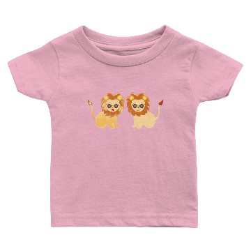 Discover Mr. and Mrs. Lion Baby T-shirts