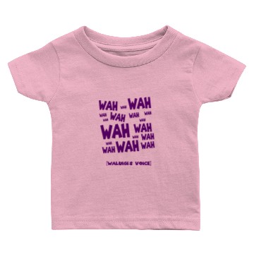 Discover Waluigi Voice wah Baby T-shirts