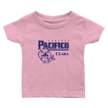 Discover Pacifico Blue Logo Baby T-shirts