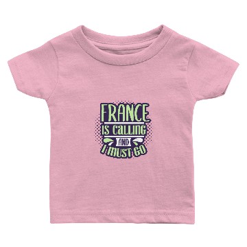 Discover France Baby T-shirts