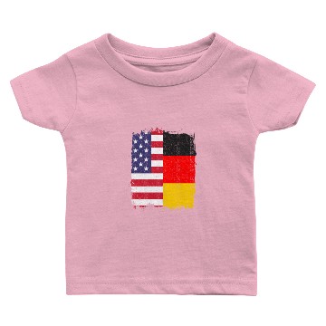 Discover German American US Flag Germany Baby T-shirts