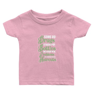 Discover hairstylist Scissors salon Baby T-shirts
