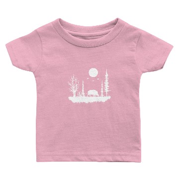 Discover Forest Nature Wilderness Baby T-shirts
