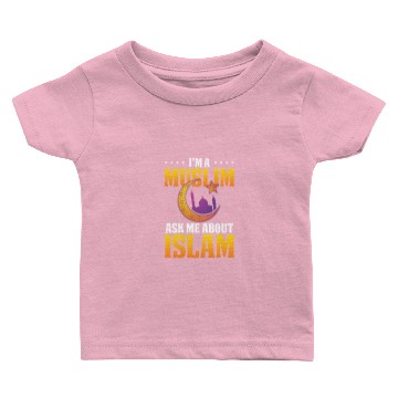 Discover Muslim Islam Mosque Hajj Mecca Allah Islamic Gift Baby T-shirts